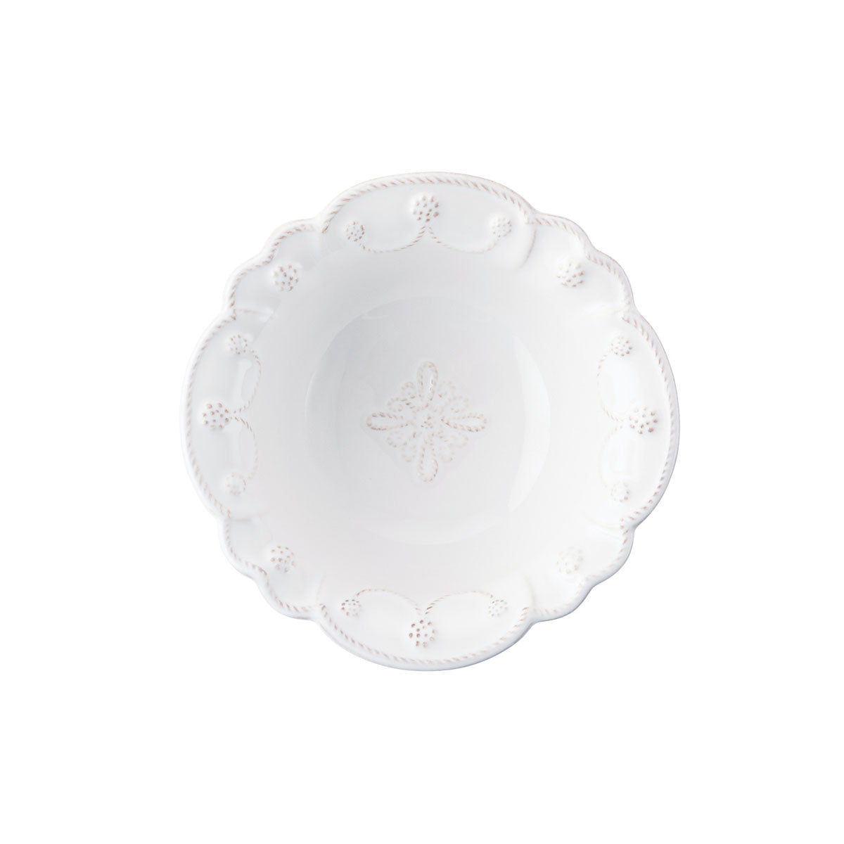 Jardins du Monde Cereal/Ice Cream Bowl - Whitewash